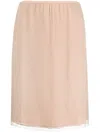 Gucci Silk Chiffon Skirt