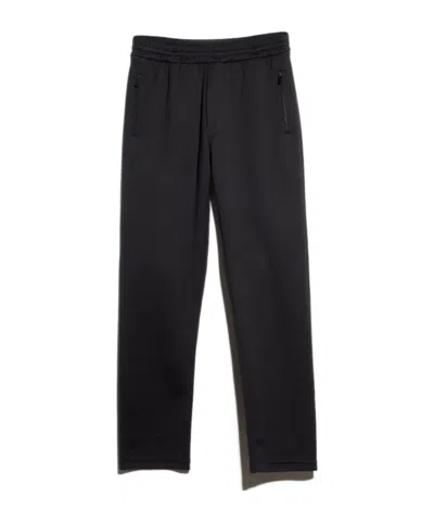 Gucci Silk Cotton Jersey Sportswear Pants In Black