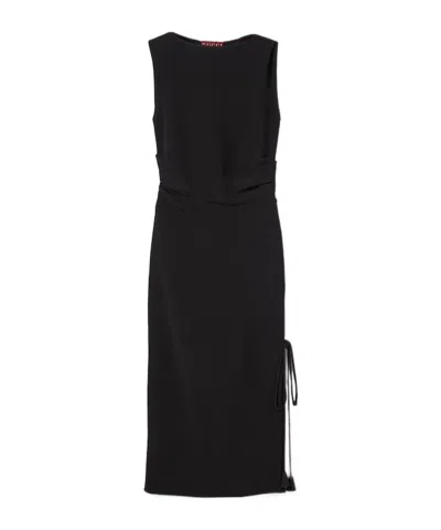 Gucci Silk Crêpe Dress With Embroidery