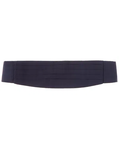 Gucci Silk Cummerbund In Blue