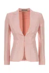 Gucci Wool Single-breasted Jacket In Pink