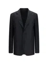 Gucci Fine Silk Faille Jacket In Black