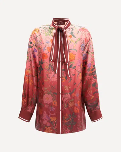 GUCCI SILK FLORAL SHIRT