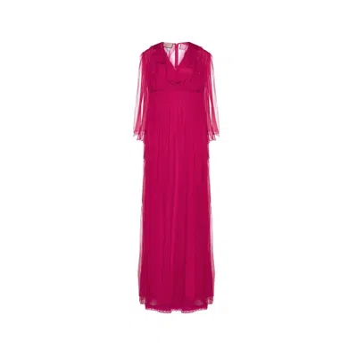 GUCCI GUCCI SILK MIDI DRESS
