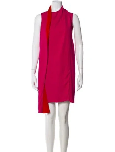 Pre-owned Gucci Silk Mini Dress In Multi