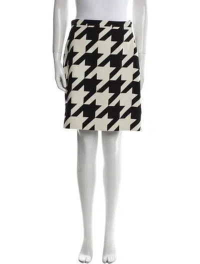 Pre-owned Gucci Silk Mini Skirt