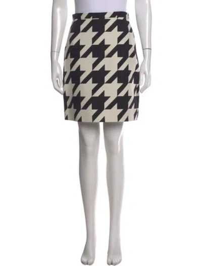 Pre-owned Gucci Silk Mini Skirt In Multi