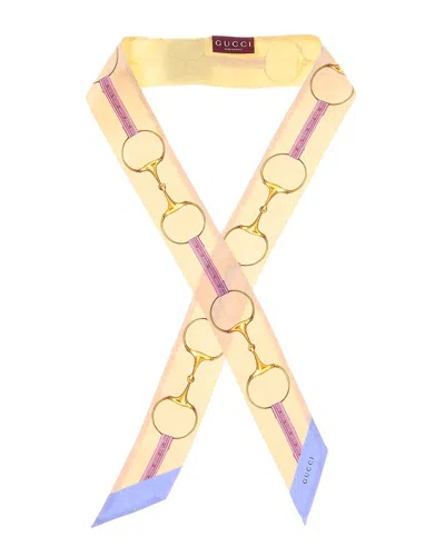 Gucci Silk Ribbon In Gold