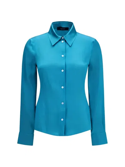 Gucci Light Blue Regular Solid Shirt