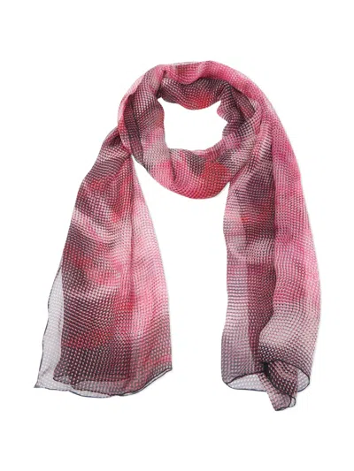 Pre-owned Gucci Silk Scarf In Pink