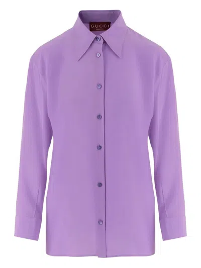 GUCCI GUCCI SILK SHIRT
