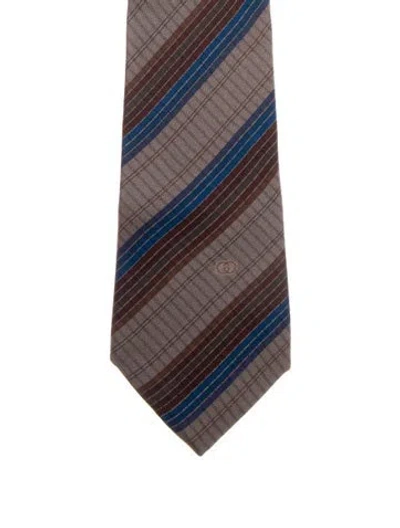 Pre-owned Gucci Silk Tie In Multi