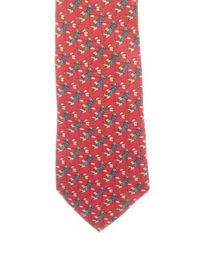 Pre-owned Gucci Silk Tie In Multi
