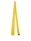 Gucci Horsebit Interlocking G Tie In Yellow
