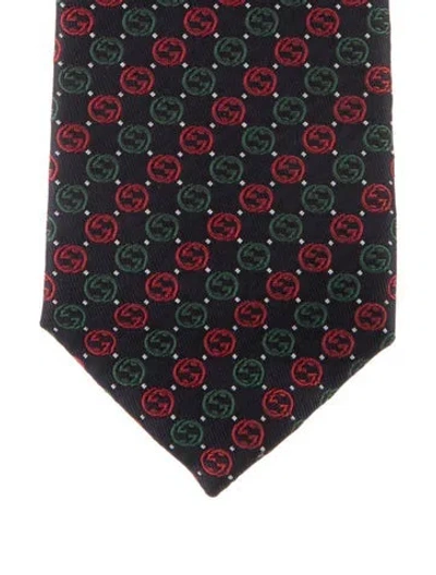 Pre-owned Gucci Silkc Standard Tie  W/tags In Blue