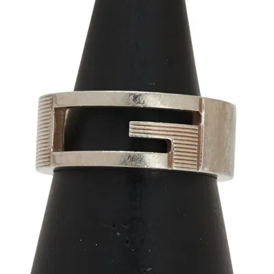 Pre-owned Gucci Silver 925 Band Ring ()
