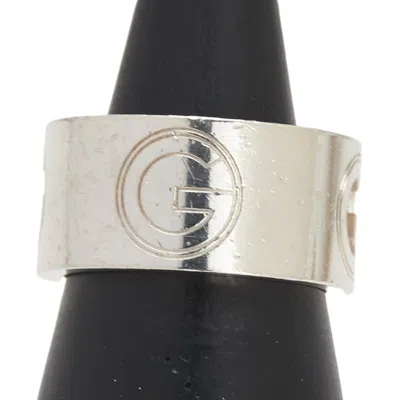 Pre-owned Gucci Silver 925 Band Ring ()
