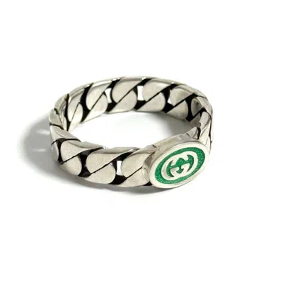Pre-owned Gucci Silver 925 Band Ring ()