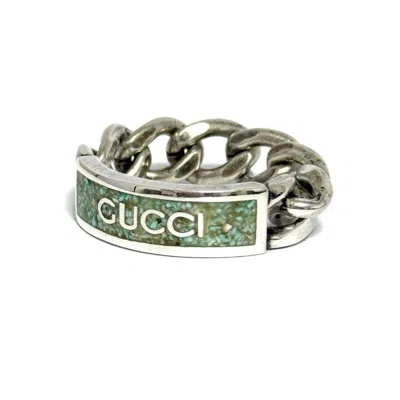 Pre-owned Gucci Silver 925 Band Ring ()