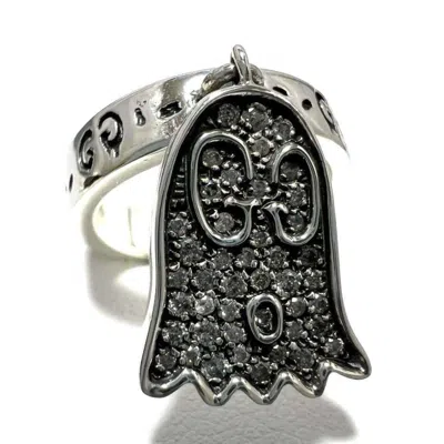 Pre-owned Gucci Silver 925 Band Ring ()