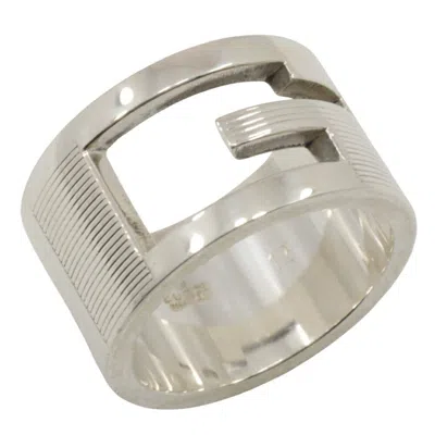 Pre-owned Gucci Silver 925 Band Ring ()