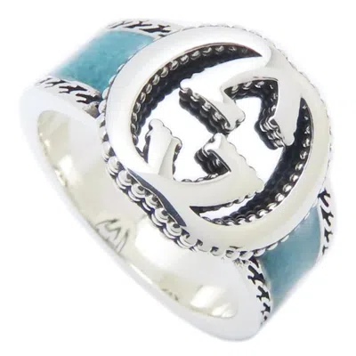 Pre-owned Gucci Silver 925 Band Ring ()