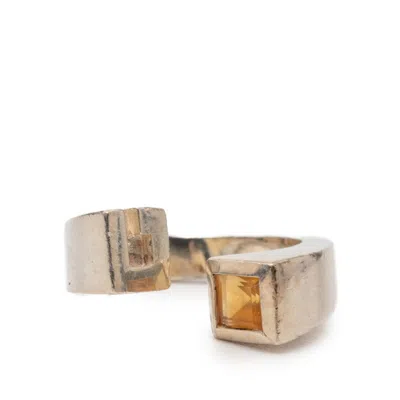 Pre-owned Gucci Silver 925 Band Ring ()