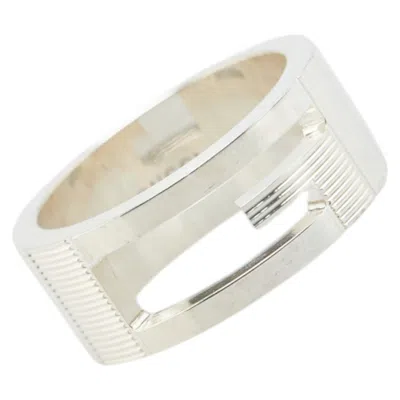 Pre-owned Gucci Silver 925 Band Ring ()