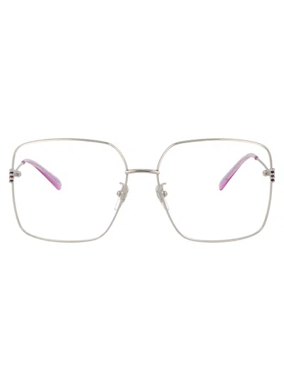 GUCCI GUCCI SILVER ACETATE OPTICAL GLASSES