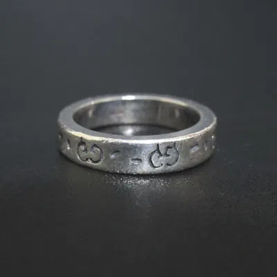 Pre-owned Gucci Silver Band Ring ()