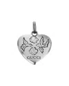 Gucci Silver Blind For Love Reversible Pendant