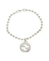 Gucci Silver Bracelet In Metallic