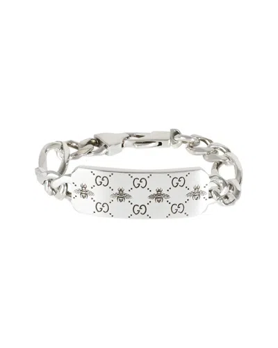 Gucci Silver Bracelet (authentic Pre-loved) In Metallic