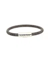 Gucci Silver Bracelet In Brown