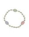 Gucci Silver Bracelet In Gold