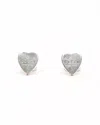 Gucci Silver Heart Earrings