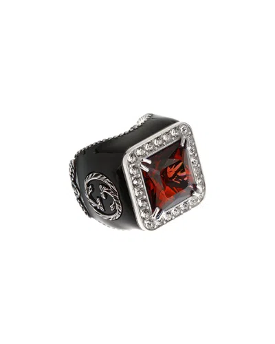 GUCCI GUCCI SILVER INTERLOCKING G RING