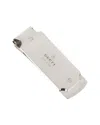 Gucci Silver Logo Money Clip