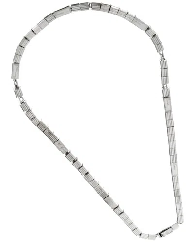 Gucci Silver Necklace In Metallic