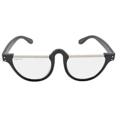 Pre-owned Gucci Silver Oval Ladies Sunglasses Gg1368s 001 49 Gg1368s 001 49