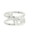 Gucci Silver Ring In Metallic