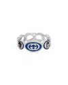 Gucci Silver Ring In Metallic