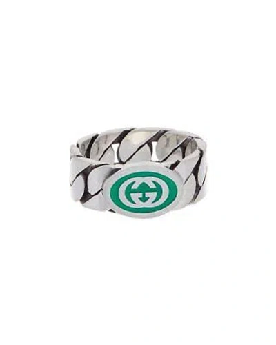 Pre-owned Gucci Silver Ring Women's