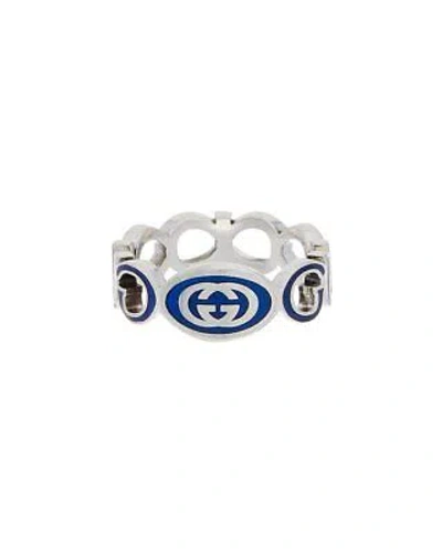 Pre-owned Gucci Silver Ring Women's