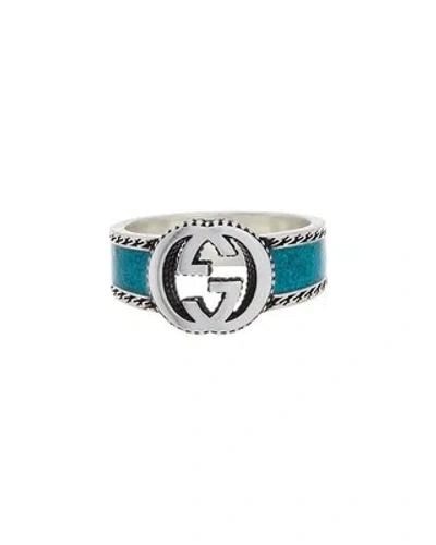 Pre-owned Gucci Silver Ring Women's