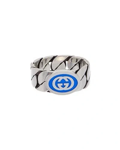 Pre-owned Gucci Silver Ring Women's