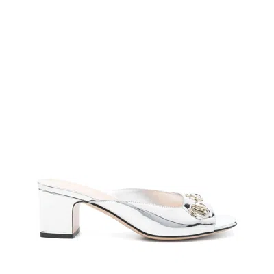 Gucci Silver Sandals Women