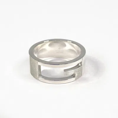 Pre-owned Gucci Silver Silver 925 Band Ring ()