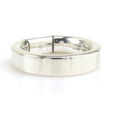 Pre-owned Gucci Silver Silver 925 Band Ring ()