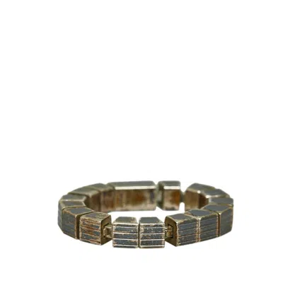 Pre-owned Gucci Silver Silver 925 Band Ring ()